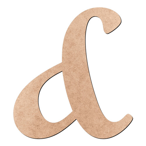 Recorte E Comercial Script Mt Std / MDF 3mm