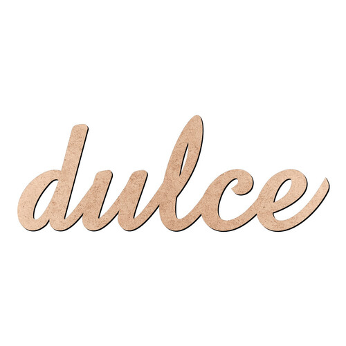 Recorte dulce Amaze / MDF 3mm