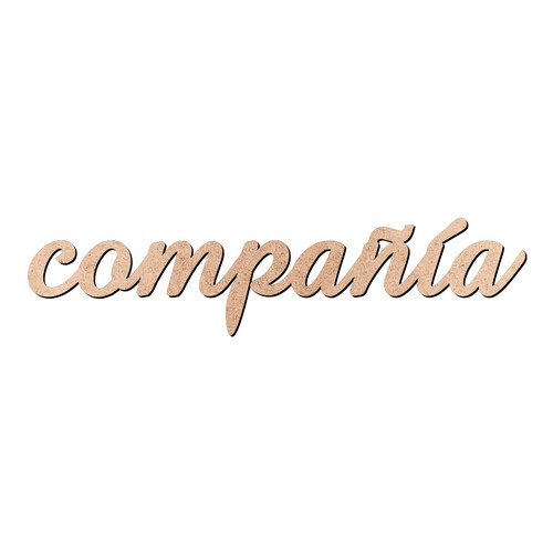 Recorte compañía Amaze / MDF 3mm