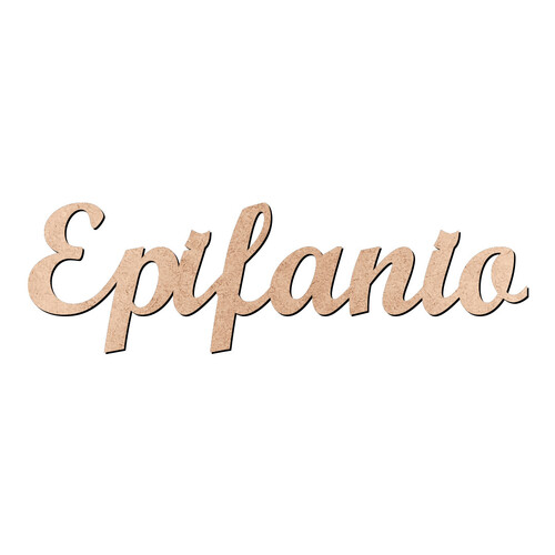Recorte Epifanio Script Mt Std / MDF 3mm