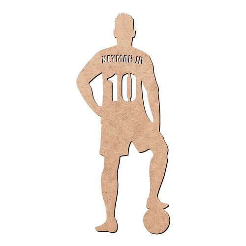 Recorte Jogador Neymar / MDF 3mm