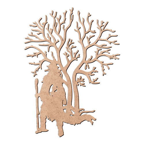 Recorte O Nome do Vento Árvore / MDF 3mm