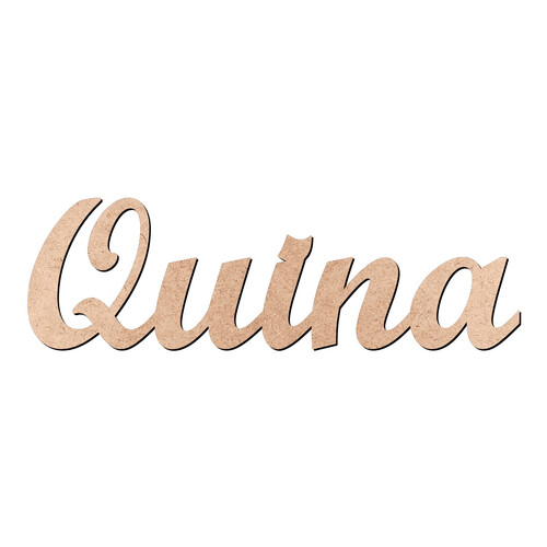 Recorte Quina Script Mt Std / MDF 3mm