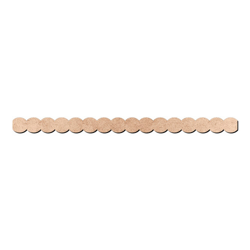 Recorte Placa Bolinhas / MDF 3mm