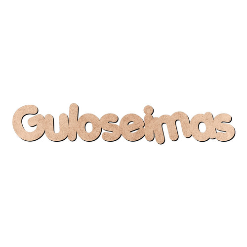 Recorte Guloseimas Porkys / MDF 3mm