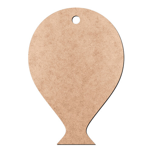 Recorte Balão Furinho / MDF 3mm