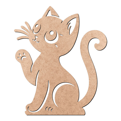 Recorte Gatinho / MDF 3mm