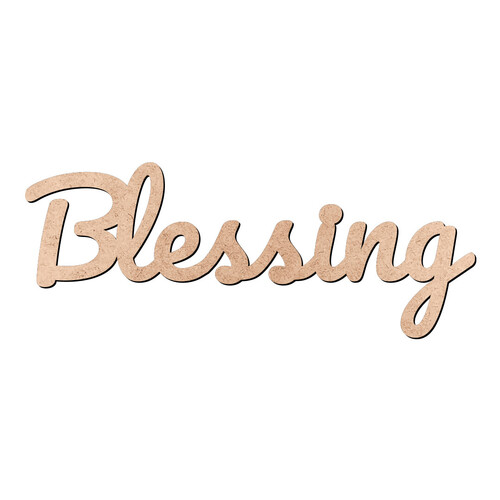 Recorte Blessing Pacífico / MDF 3mm
