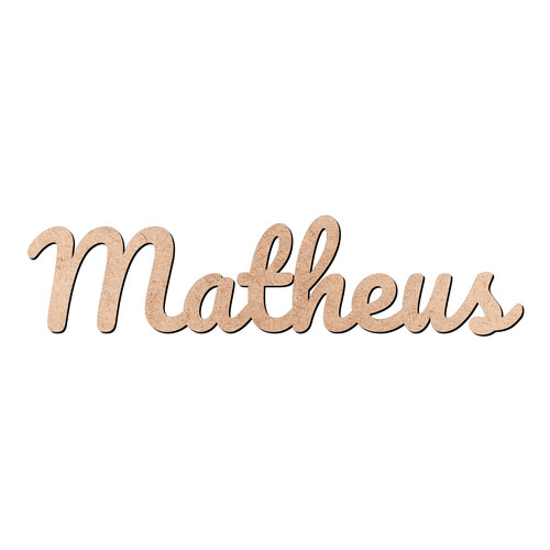 Recorte Matheus Pacífico / MDF 3mm