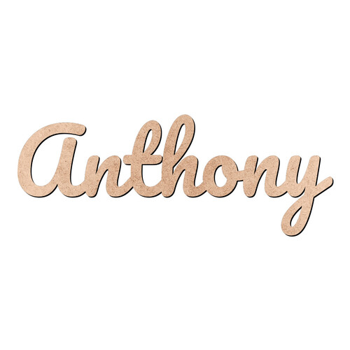 Recorte Anthony Pacífico / MDF 3mm