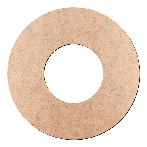 Recorte Moldura Cir 29 cm Borda 8 cm / MDF 3mm