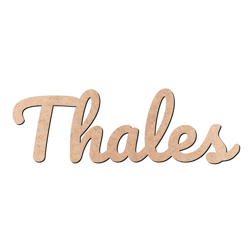 Recorte Thales Pacífico / MDF 3mm