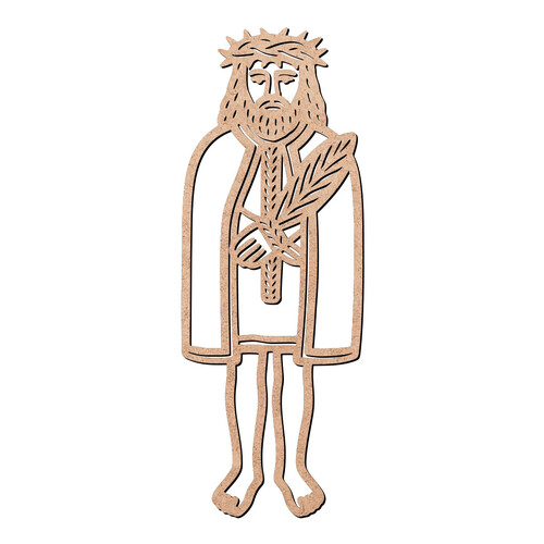 Recorte Bom Jesus de Iguape / MDF 3mm