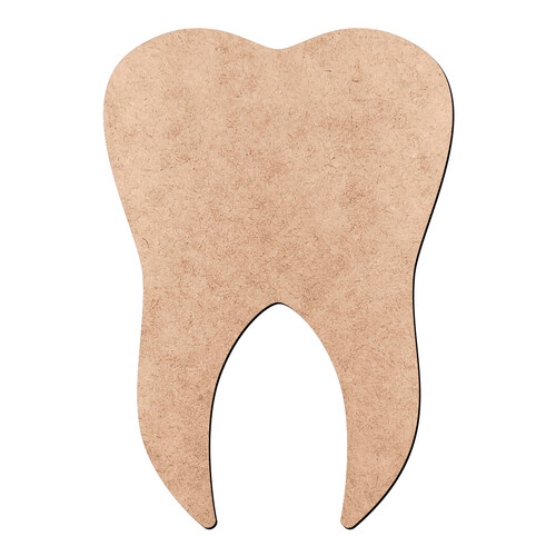 Recorte Dente Liso / MDF 3mm