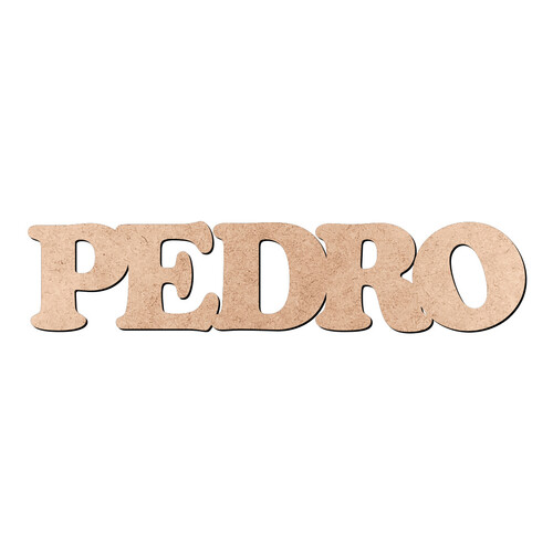 Recorte PEDRO Cooper Black / MDF 3mm