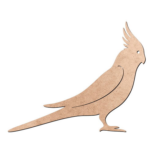 Recorte Calopsita / MDF 3mm