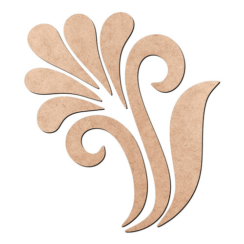 Recorte Conjunto Arabescos / MDF 3mm