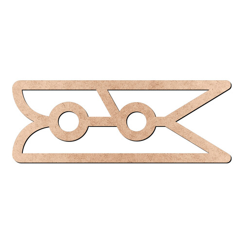 Recorte Prendedor / MDF 3mm