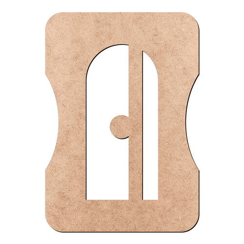 Recorte Apontador / MDF 3mm