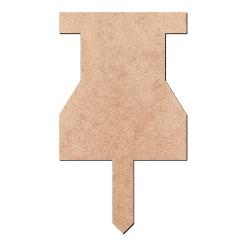 Recorte Alfinete / MDF 3mm