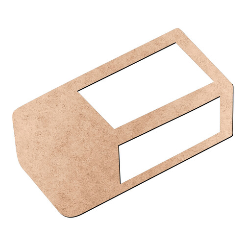 Recorte Borracha / MDF 3mm