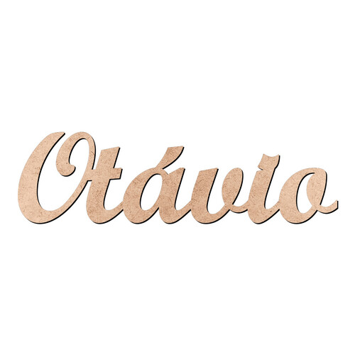 Recorte Otávio Script Mt Std / MDF 3mm