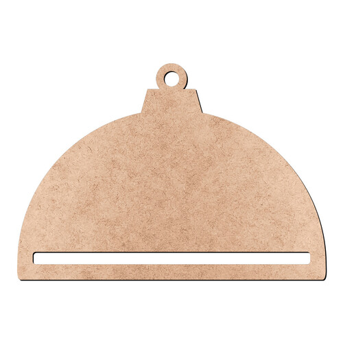 Recorte Bola Semicirc / MDF 3mm