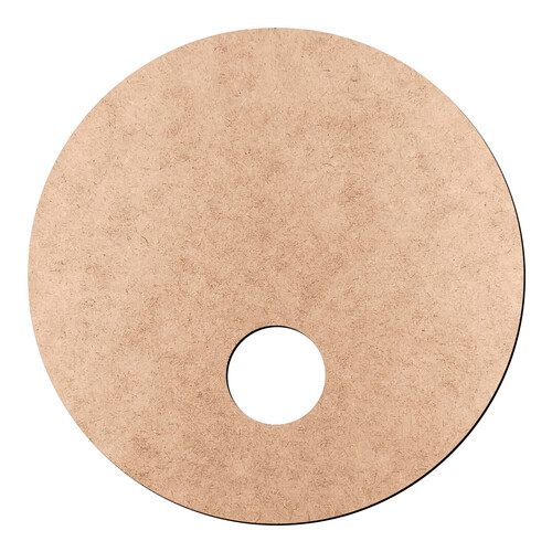Recorte Círculo Com Furo / MDF 3mm