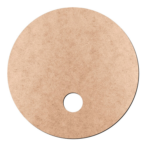 Recorte Círculo Com Furo / MDF 3mm
