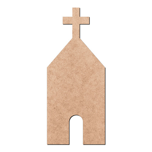 Recorte Igreja / MDF 3mm