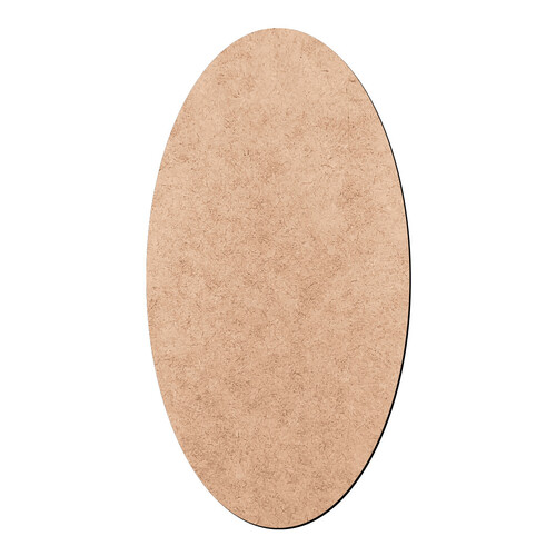 Recorte Adorno Oval Mandala / MDF 3mm