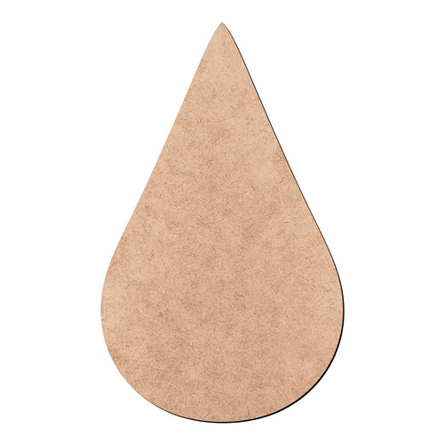 Recorte Adorno Gota Mandala / MDF 3mm