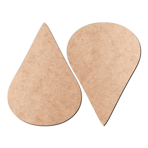 Recorte Kit 2 Adornos Pingo Mandala / MDF 3mm