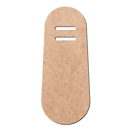 Recorte Lateral Bolsa Lisa / MDF 3mm