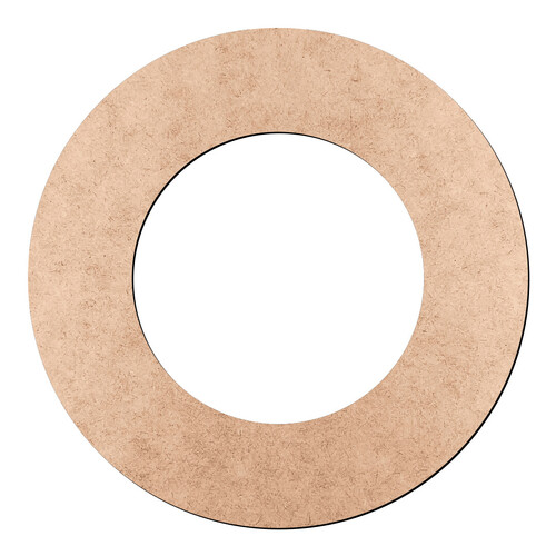 Recorte Moldura Cir 30 cm Borda 6,25 cm / MDF 3mm