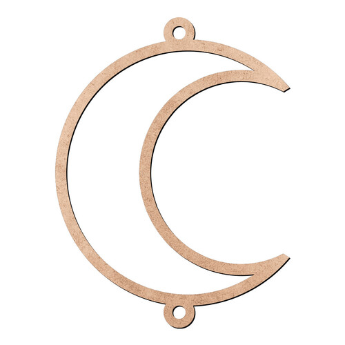 Recorte Lua Furinhos / MDF 3mm