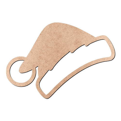 Recorte Gorro Papai Noel / MDF 3mm
