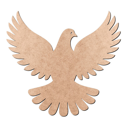 Recorte Pomba / MDF 3mm