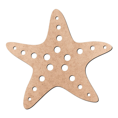 Recorte Estrela do Mar / MDF 3mm