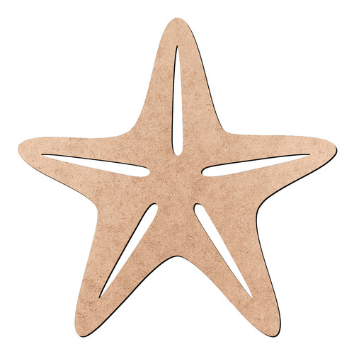 Recorte Estrela do Mar / MDF 3mm