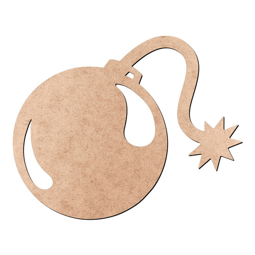 Recorte Bomba / MDF 3mm