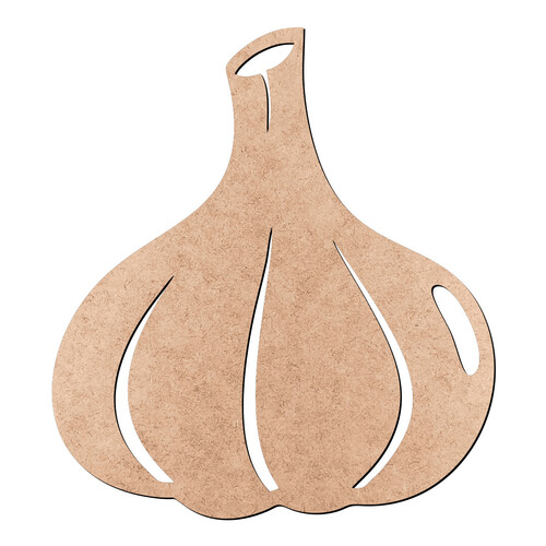 Recorte Alho / MDF 3mm