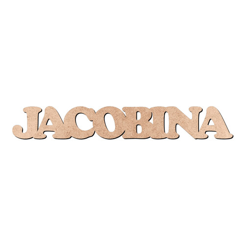 Recorte JACOBINA Cooper Black / MDF 3mm
