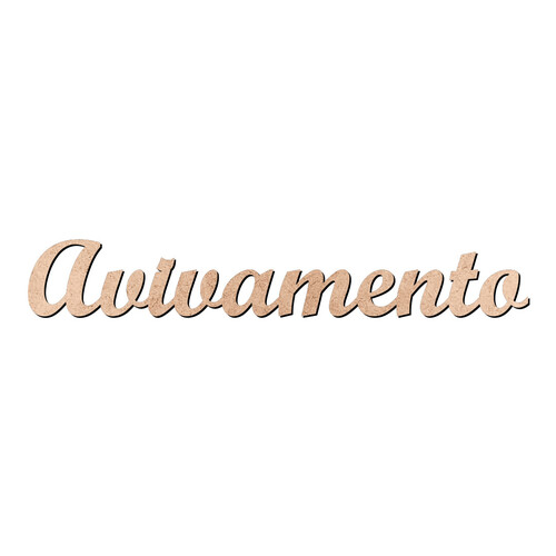 Recorte Avivamento Script Mt Std / MDF 3mm