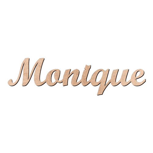 Recorte Monique Script Mt Std / MDF 3mm