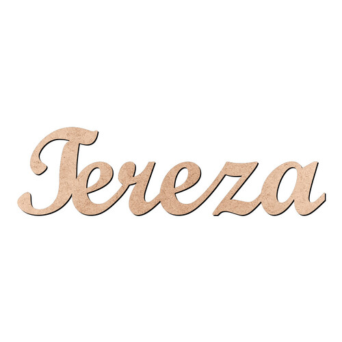 Recorte Tereza Script Mt Std / MDF 3mm