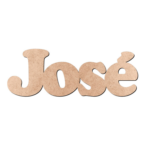 Recorte José Cooper Black / MDF 3mm