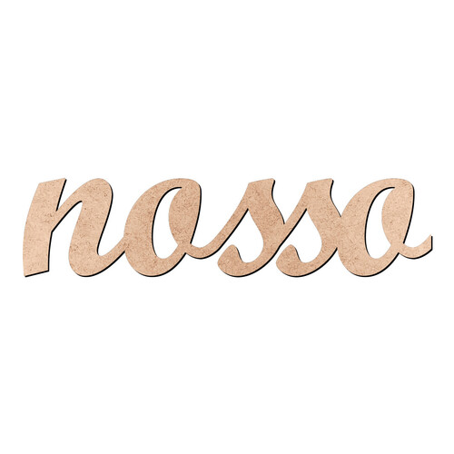 Recorte nosso Script Mt Std / MDF 3mm
