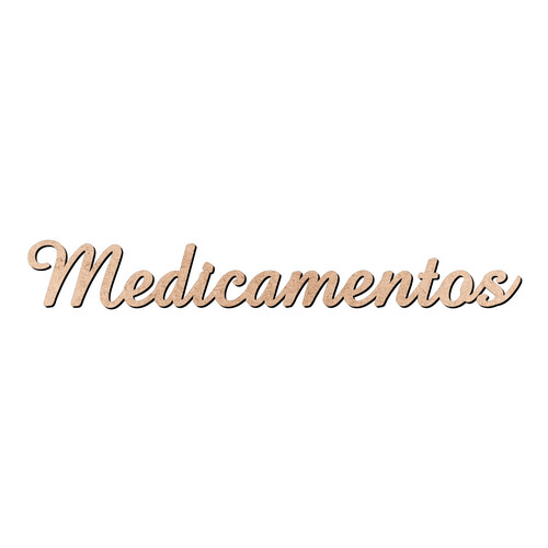 Recorte Medicamentos Amaze / MDF 3mm
