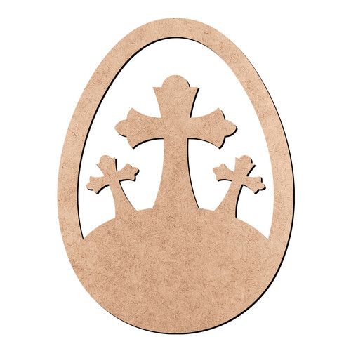 Recorte Placa Cruzes / MDF 3mm